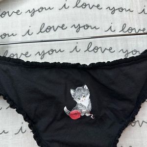 NEVER WORN Kitten Thong